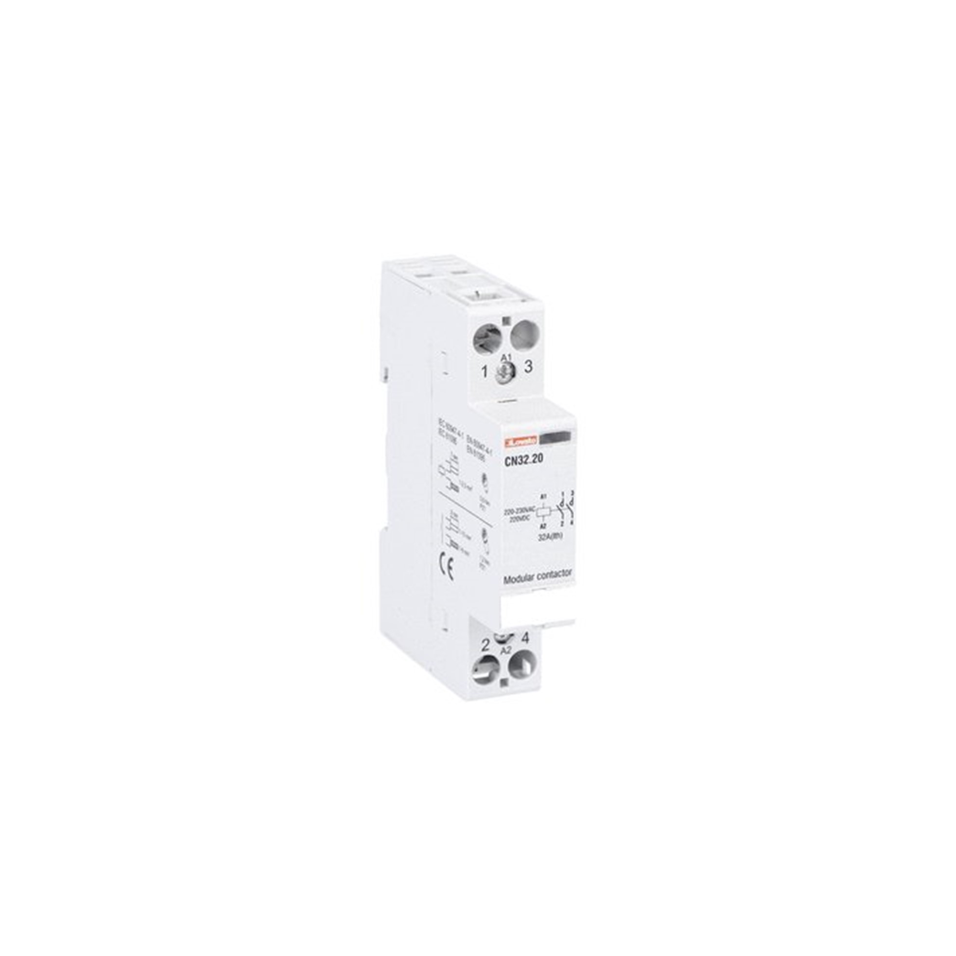 Contactor 2x32A bobina 220VAC CN3220220 Lovato — Lovato