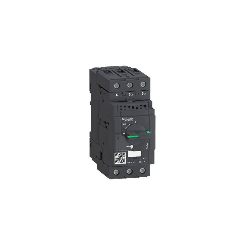Guardamotor Magnetico Mando por Selector Giratorio 3 Polos - 32A GV3L32 — Schneider Electric — Schneider Electric