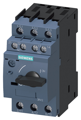 Guardamotor 0,35-0.5A Con Aux 1NA+1NC 3RV2011-0FA15 — Siemens — Siemens