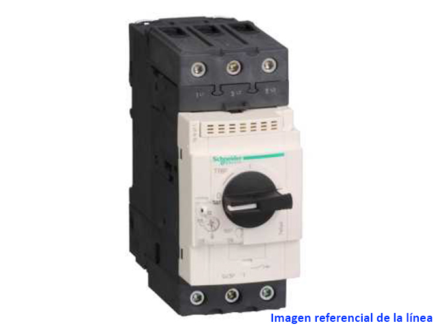 Guardamotor Magnetico Mando por Selector Giratorio 3 Polos - 40A GV3L40 — Schneider Electric — Schneider Electric