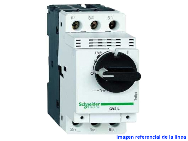 Guardamotor Magnetico Mando por Selector Giratorio 3 Polos - 18A GV2L20 — Schneider Electric — Schneider Electric