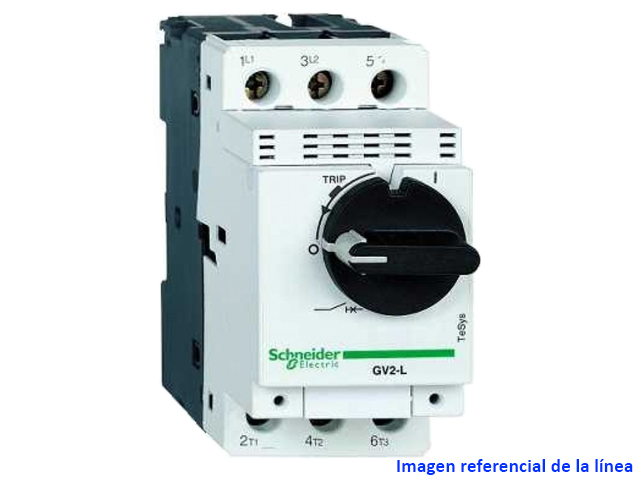 Guardamotor Magnetico Mando por Selector Giratorio 3 Polos - 10A GV2L14 — Schneider Electric — Schneider Electric