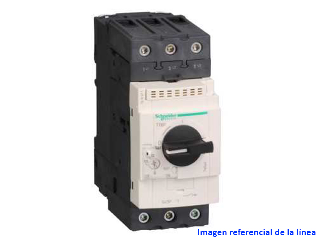 Guardamotor magnetotérmico mando por selector giratorio 3 polos - 9-13A GV3P13 — Schneider Electric — Schneider Electric