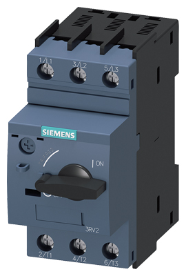 Guardamotor S00 07-1A 550W 50/60Hz 3RV2411-0JA10 — Siemens — Siemens