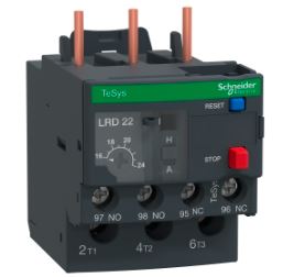 Relé TERMICO PARA CONTACTOR TESYS LRD, 16,24 A, CLASE 10A LRD22 Schneider Electric — Schneider Electric
