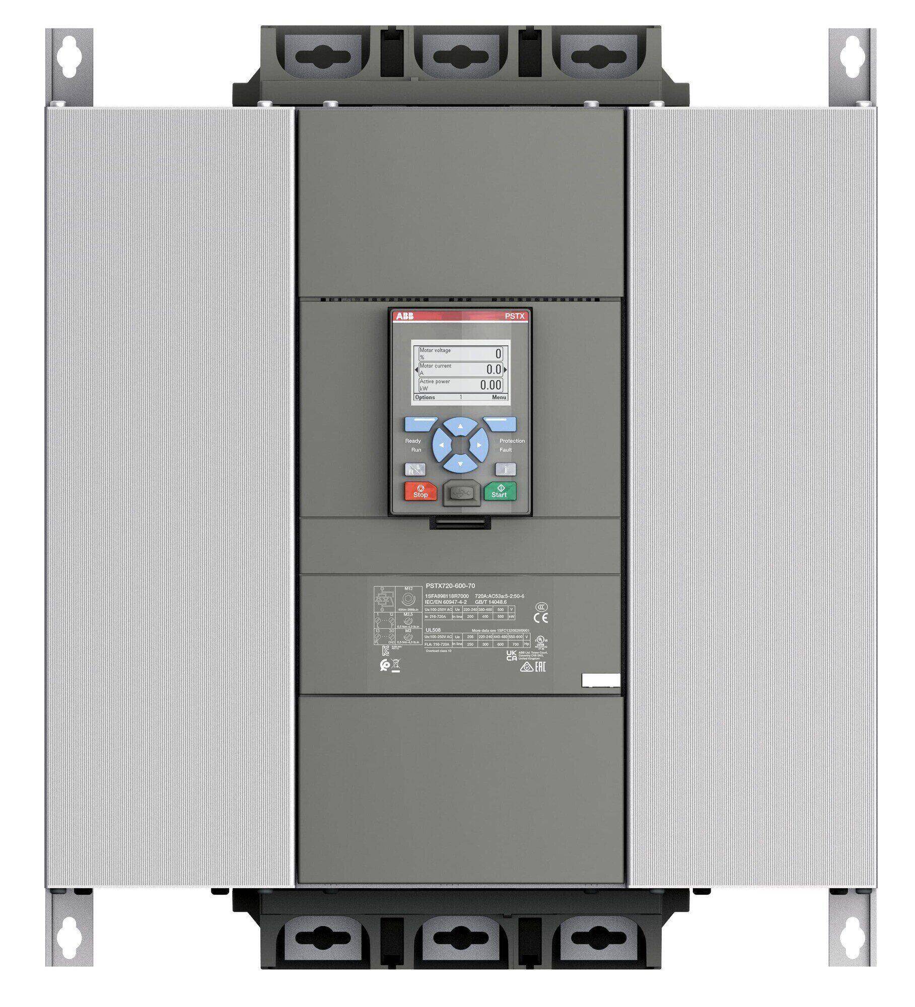 Partidor Suave Trif 400kW 400V 720A 1SFA898118R7000 — ABB — ABB
