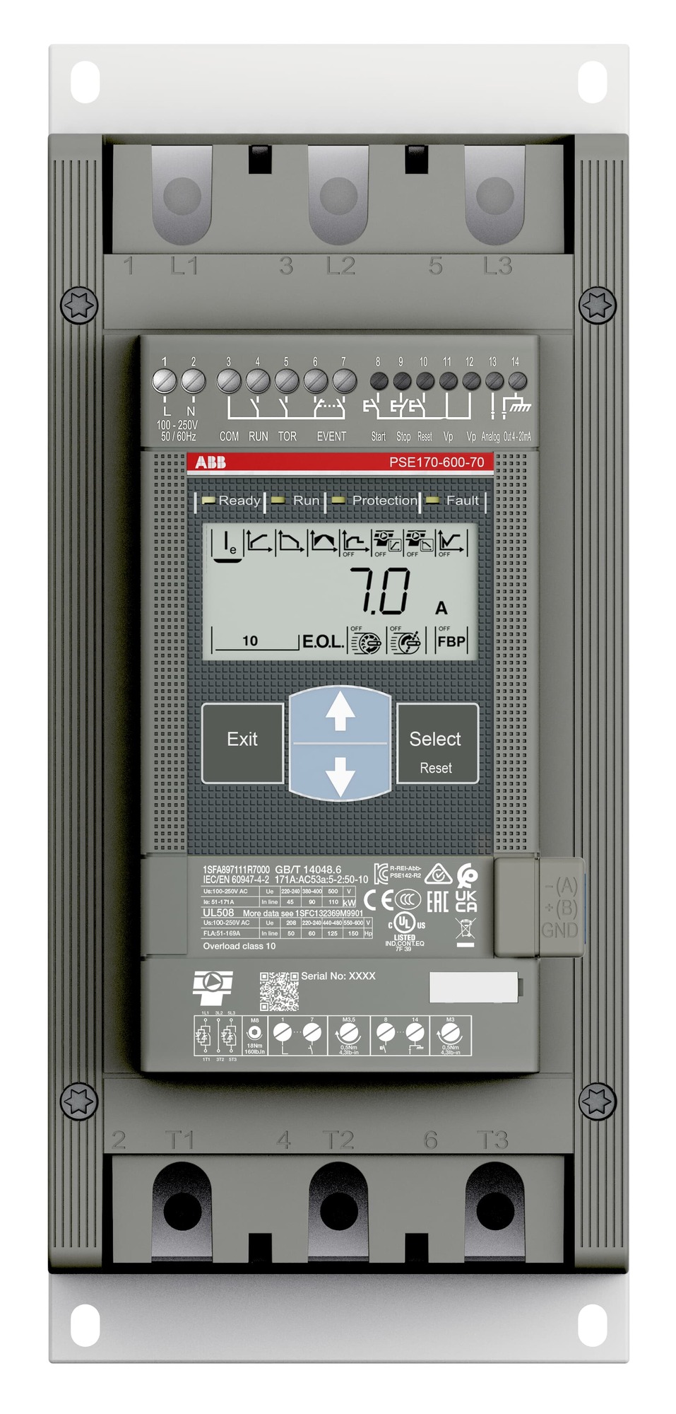 Partidor Suave Trif 90kW 400V (1SFA89711 1SFA897111R7000 — ABB — ABB