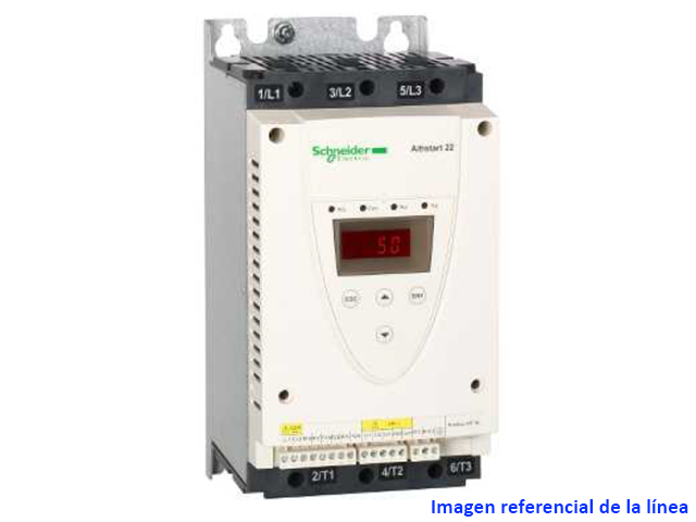 Partidor Suave 208/575V 77A 60HP ATS22D88S6U — Schneider Electric — Schneider Electric