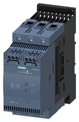 Partidor Suave S3 55kW 400V 110-230VAC/dc 3RW3047-1BB14 — Siemens — Siemens