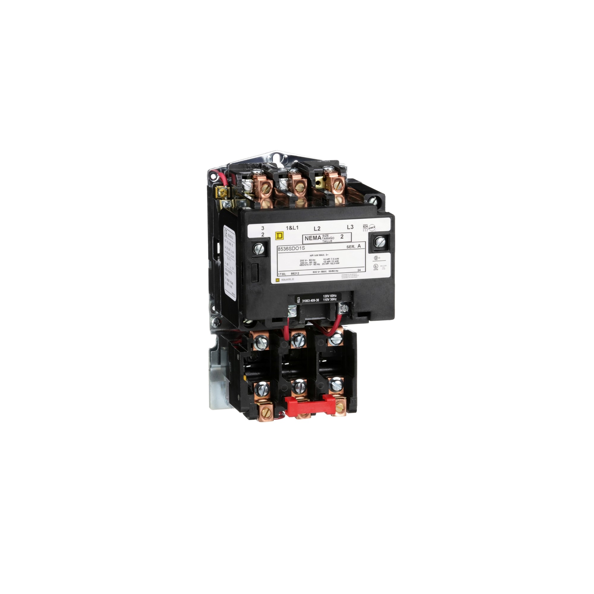Partidor Motor NEMA 2 45A 120V AC 8536SDO1V02S — Schneider Electric — Schneider Electric