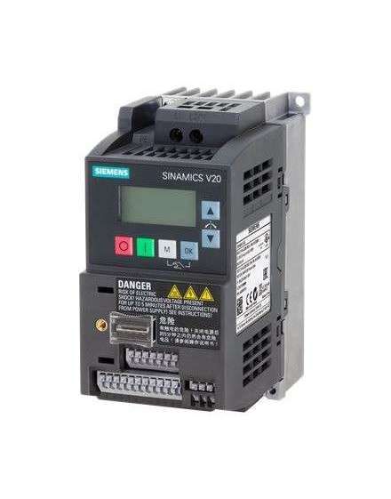 Variador Mono V20 0.75kW 200-240V S/f 6SL3210-5BB17-5UV1 — Siemens — Siemens