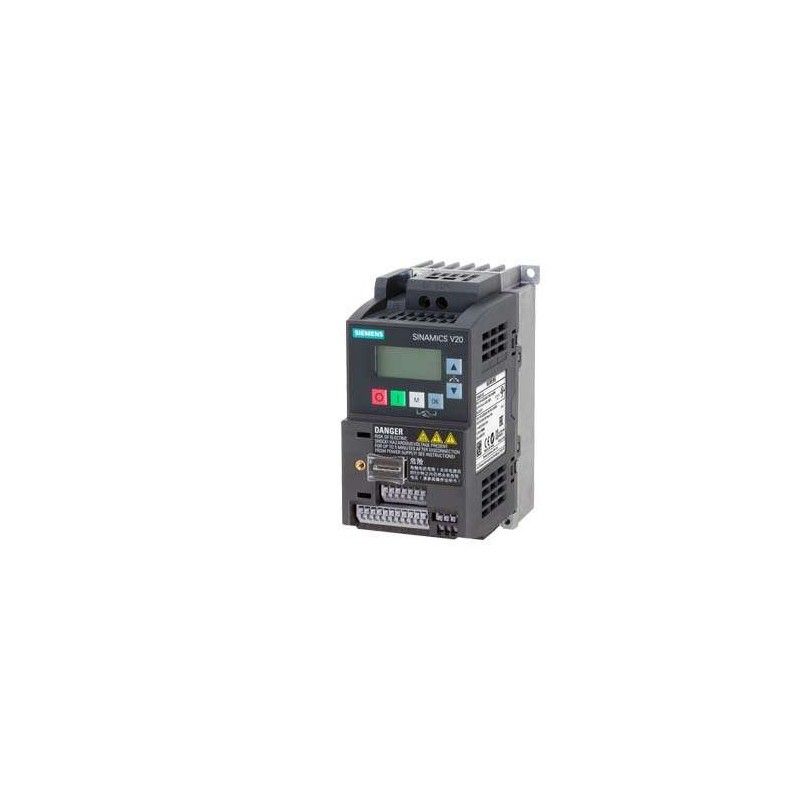 Variador Mono V20 0.55kW 200-240V S/f 6SL3210-5BB15-5UV1 — Siemens — Siemens