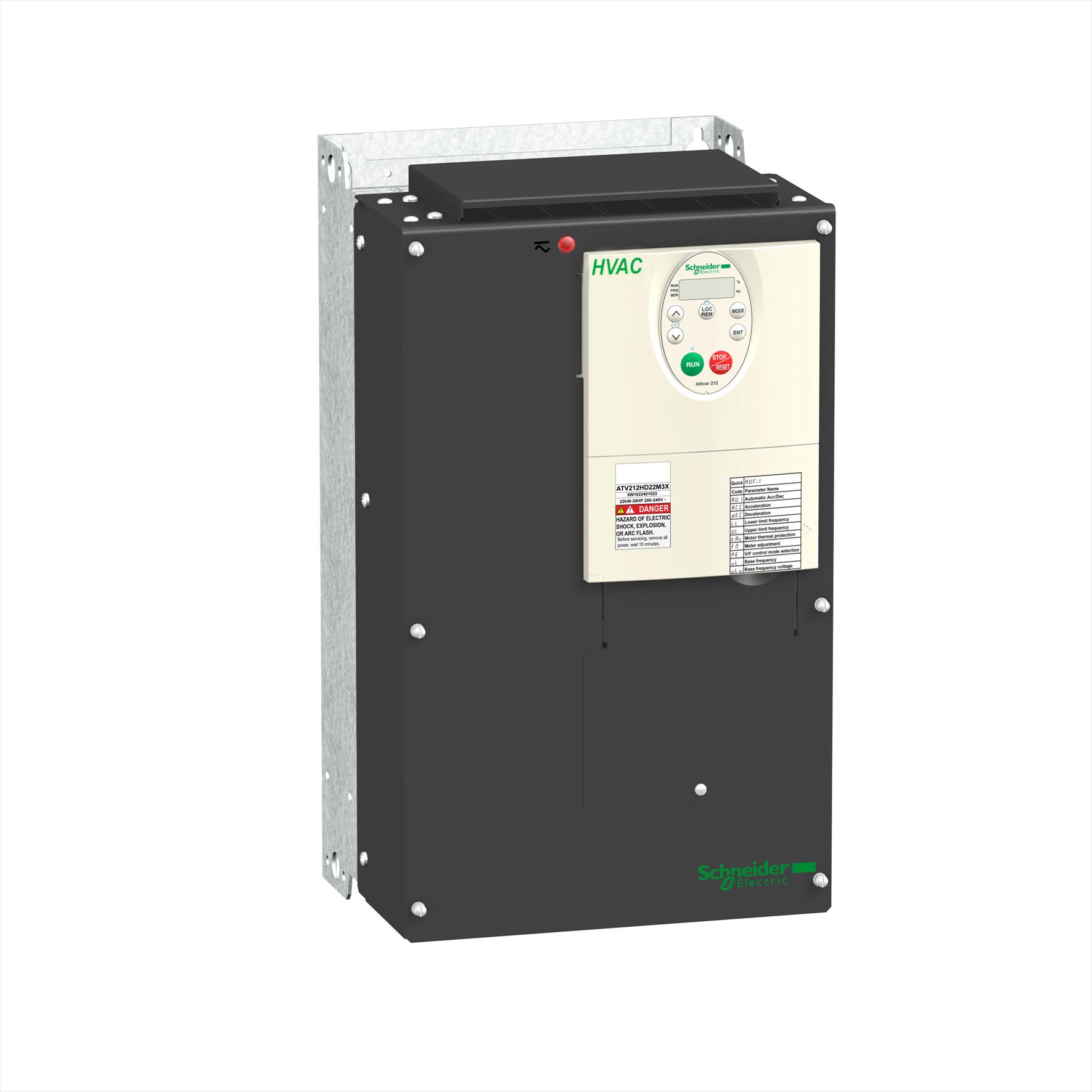 Variador Trif 22kW 30HP 480V ATV212HD22N4 — Schneider Electric — Schneider Electric