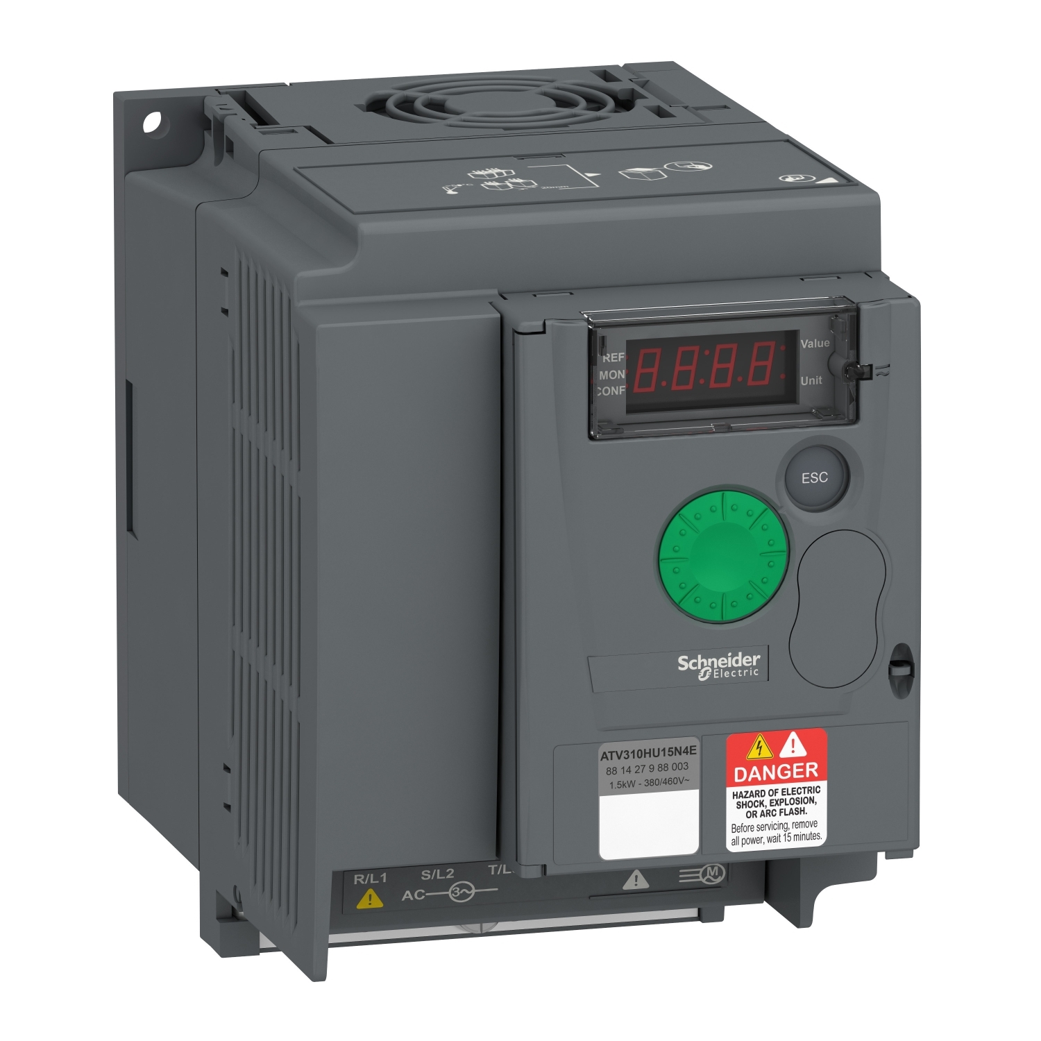 Variador Trif 1.5kW 2HP 380VAC ATV310HU15N4E — Schneider Electric — Schneider Electric