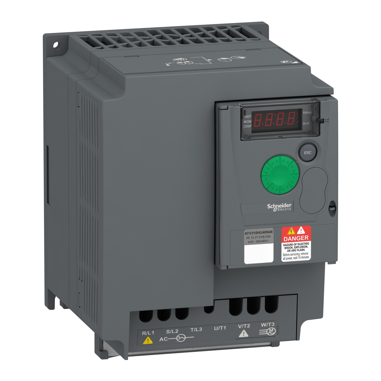Variador Trif 4kW 5.5HP 380-460V ATV310HU40N4E — Schneider Electric — Schneider Electric