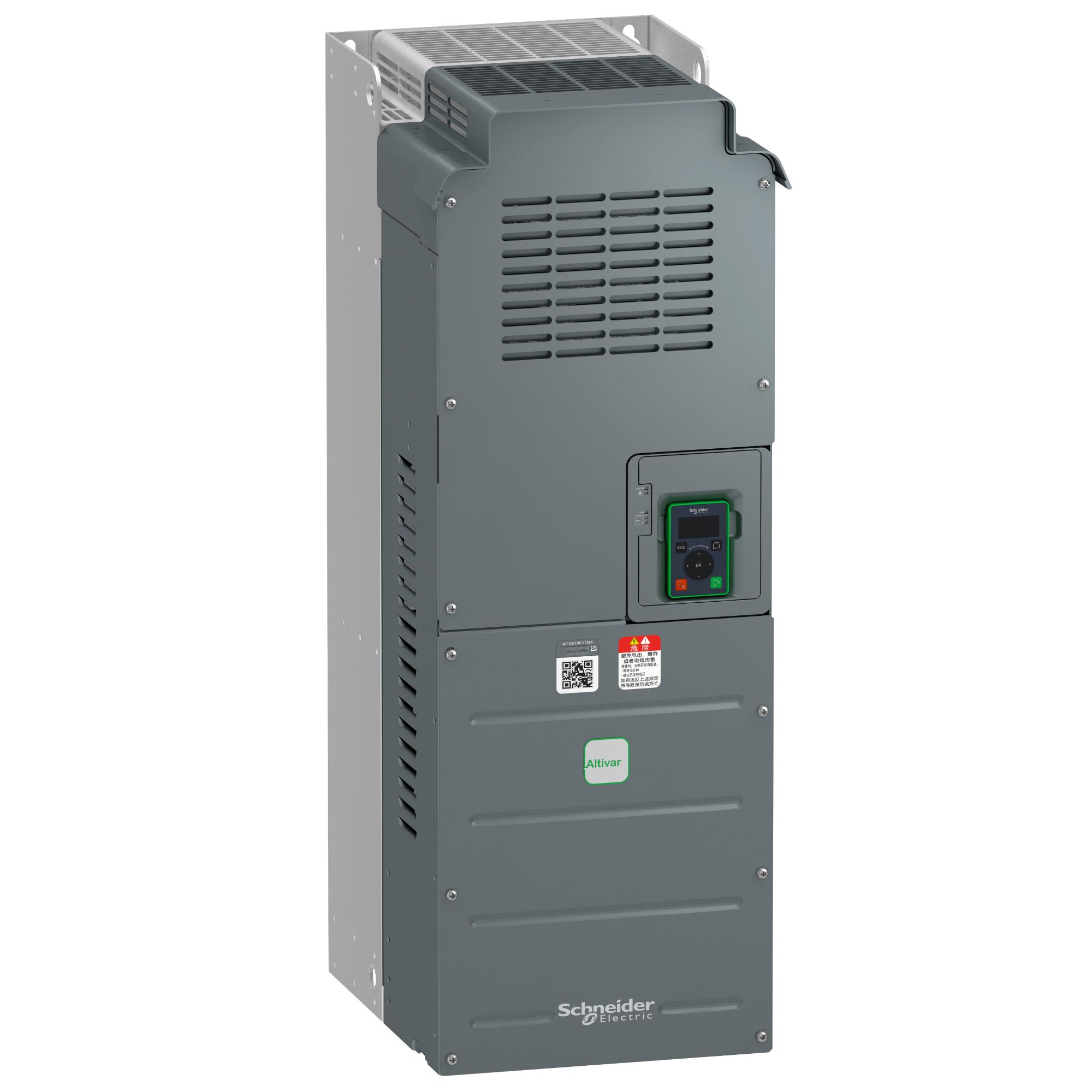 Variador Trif 160kW 250HP 380-460V IP20 ATV610C16N4 — Schneider Electric — Schneider Electric