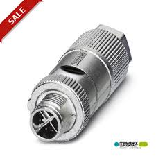 Conector Macho 8P M12 Lh Codificado/x Me 1411043 — Phoenix Contact — Phoenix Contact