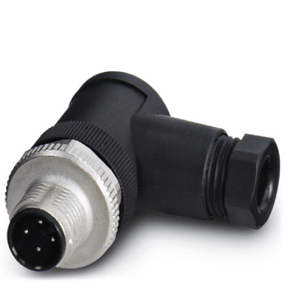 Conector 4 P Macho M12 Acodado PG7 1681101 — Phoenix Contact — Phoenix Contact