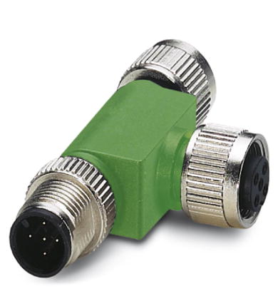 Conector 5P 3 Ent Canbus M12 Macho 1541186 — Phoenix Contact — Phoenix Contact