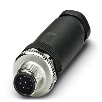 Conector Macho Rectop/sensor 8P M12 PG9 1513334 — Phoenix Contact — Phoenix Contact