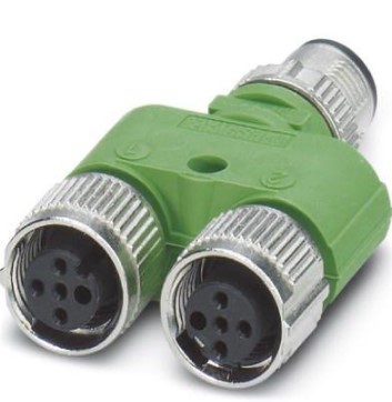 Distrubuidor en y M/h/h Tipo/a M12 4P 1523971 — Phoenix Contact — Phoenix Contact