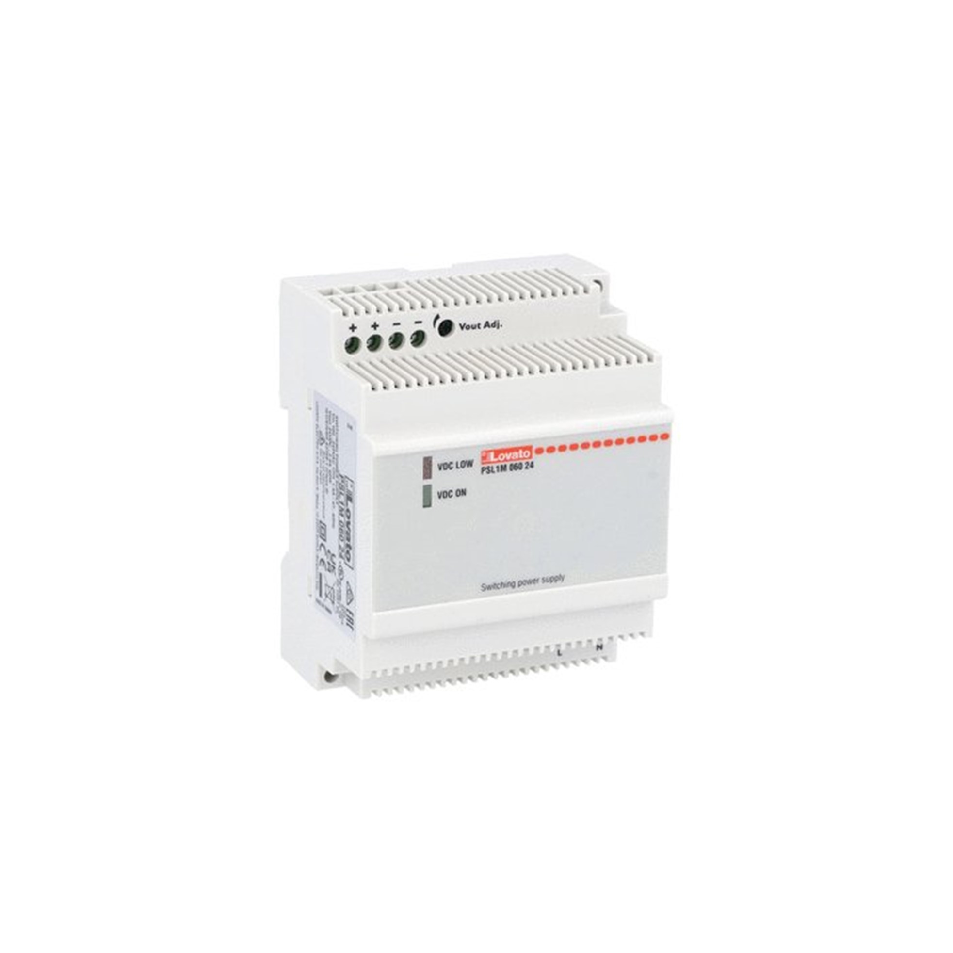 Fuente Poder 100 a 240VcA/24Vcc 2.5A PSL1M06024 — Lovato — Lovato