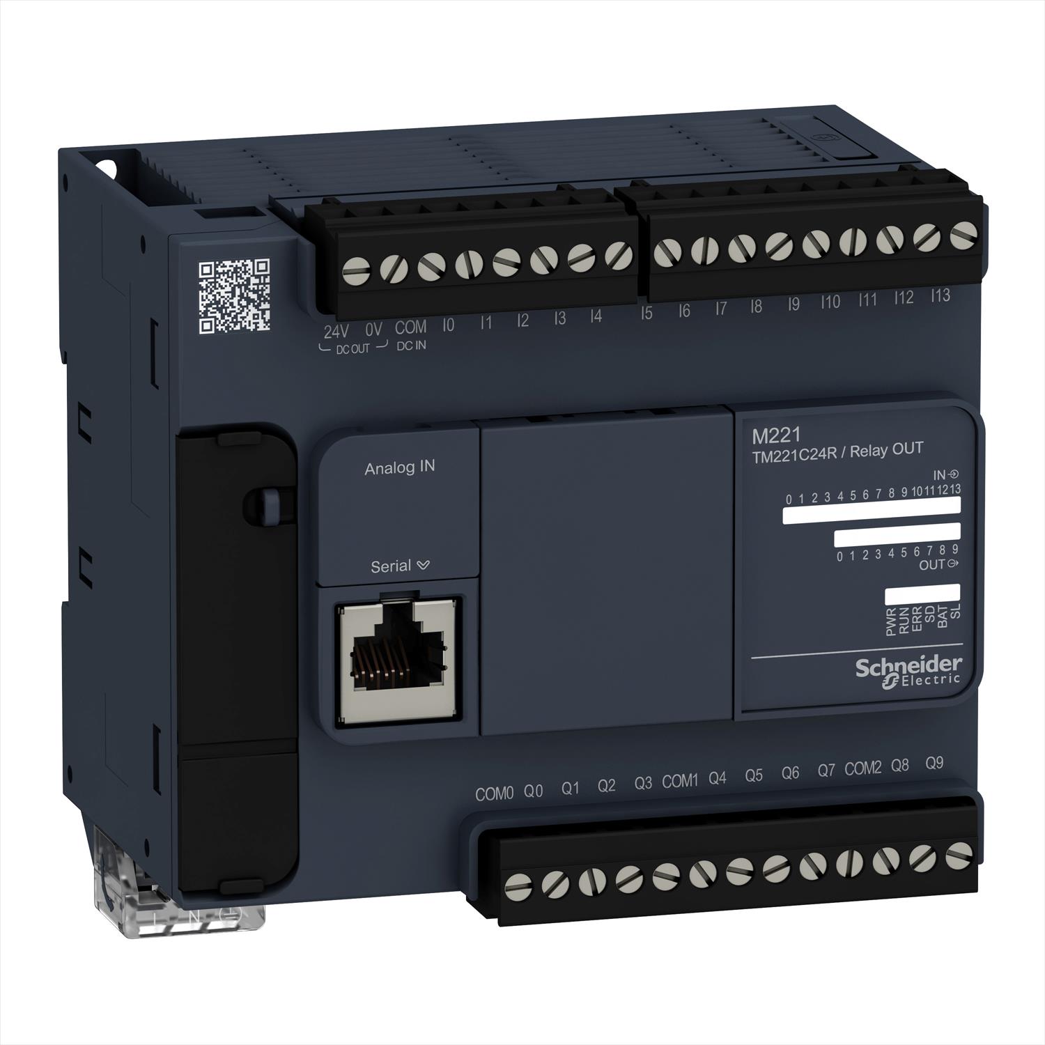 PLC 100-240AC 14ED+2EA/10SR Serial TM221C24R M221 — Schneider Electric — Schneider Electric