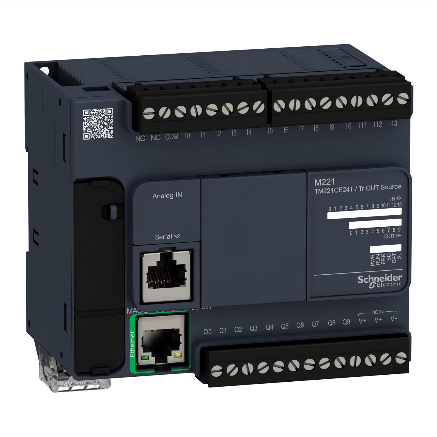 PLC 24VC 14ED+2EA/10SD Ser+eth TM221CE24T M221 — Schneider Electric — Schneider Electric