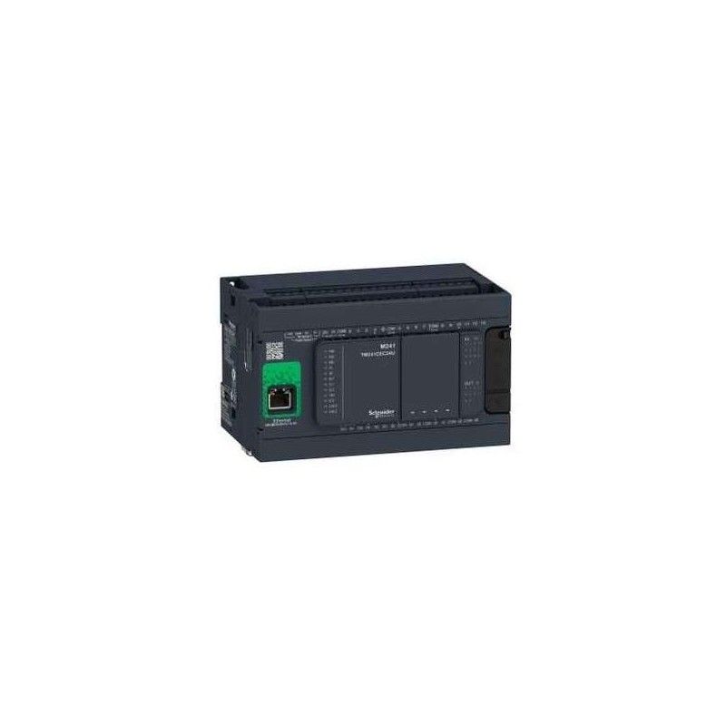 Controlador M241, 24 IO Relay, Ethernet TM241CE24R — Schneider Electric — Schneider Electric