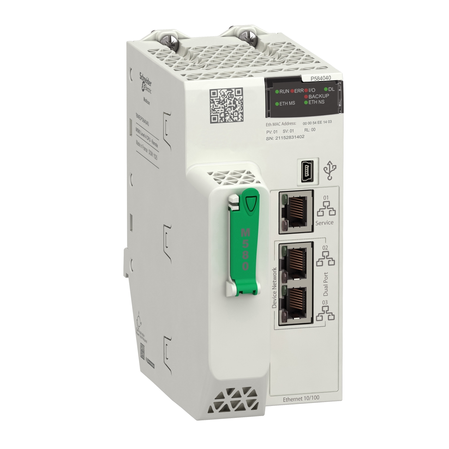 Modulo Procesador Modicon M580 PLC 16MB BMEP584040 — Schneider Electric — Schneider Electric