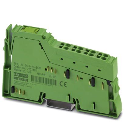Modulo PLC 4E/ANA/4-20mA 24VCC Inlineeco 2702495 — Phoenix Contact — Phoenix Contact