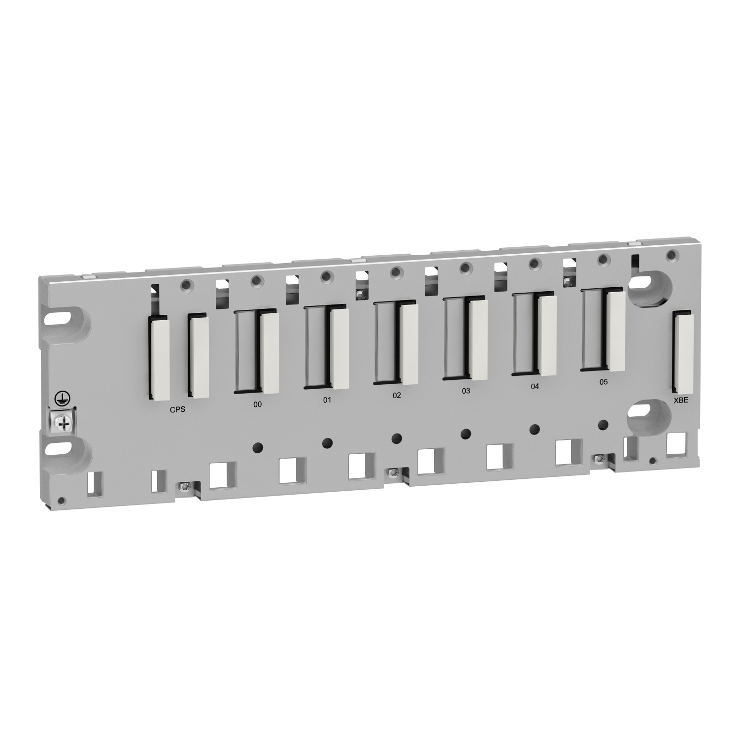 Rack M340 Mont Panel Placa Riel 6 Ran BMXXBP0600 — Schneider Electric — Schneider Electric