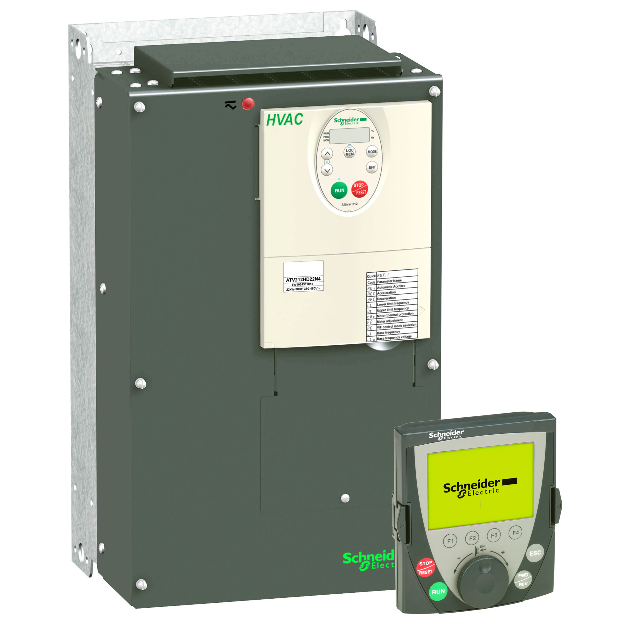 Pantalla Grafica Variadores Veloc ATV71 VW3A1101 — Schneider Electric — Schneider Electric