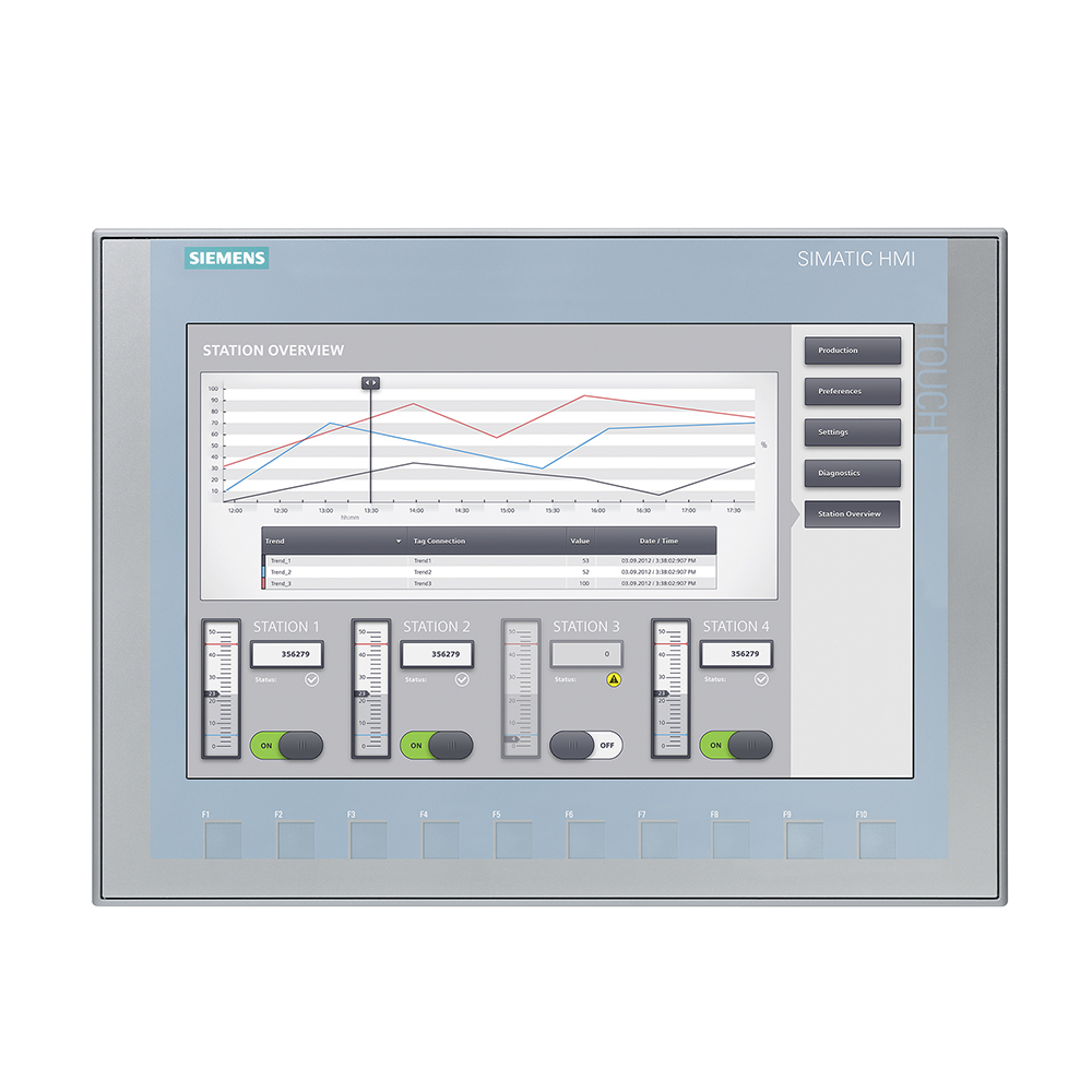 Ver 2089423176 Simatic HMI KTP1200 Basic 6AV2123-2MB03-0AX0 — Siemens — Siemens