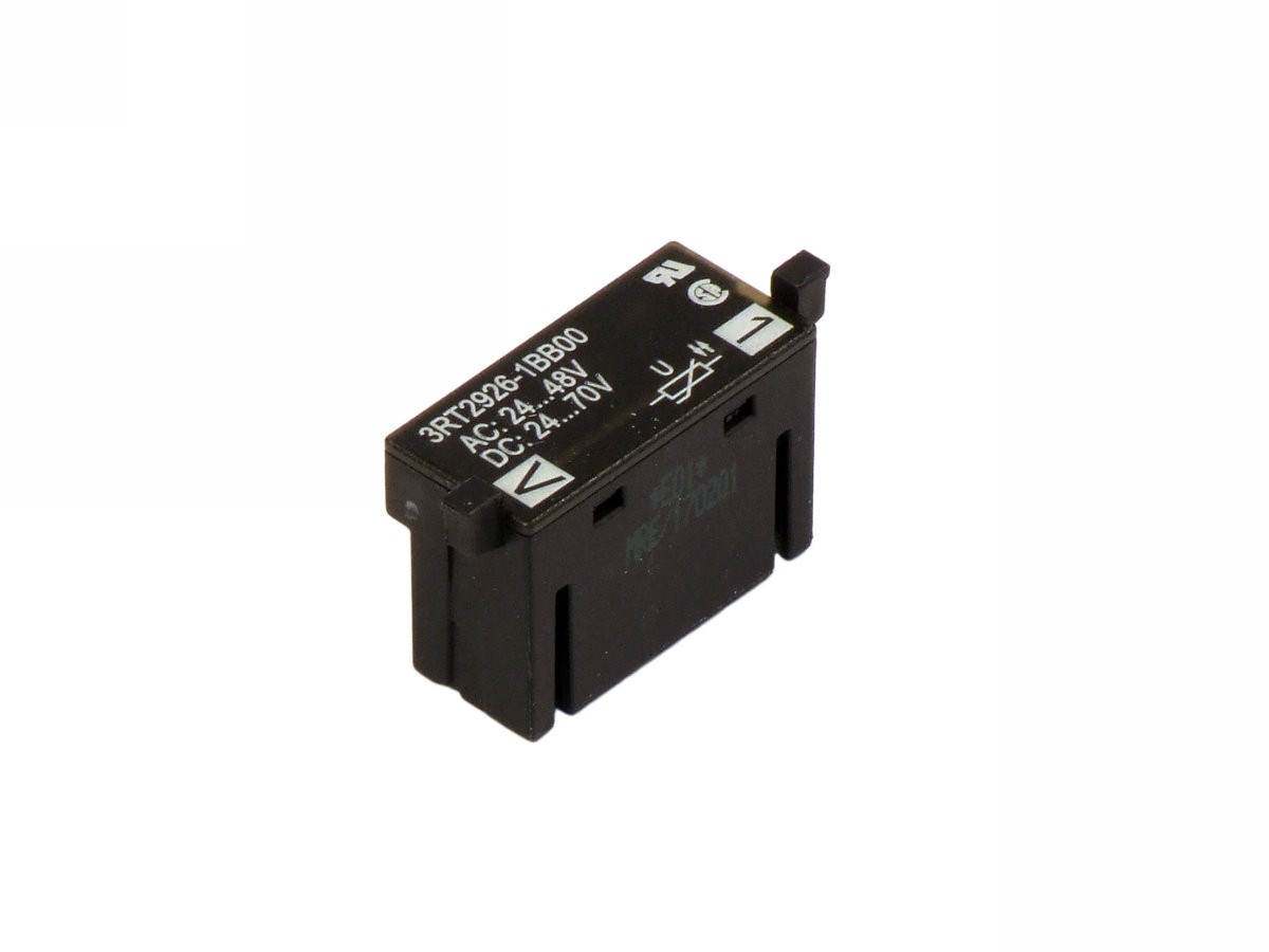 Varistor 24-48VAC 24-70Vcc S0 3RT2926-1BB00 — Siemens — Siemens
