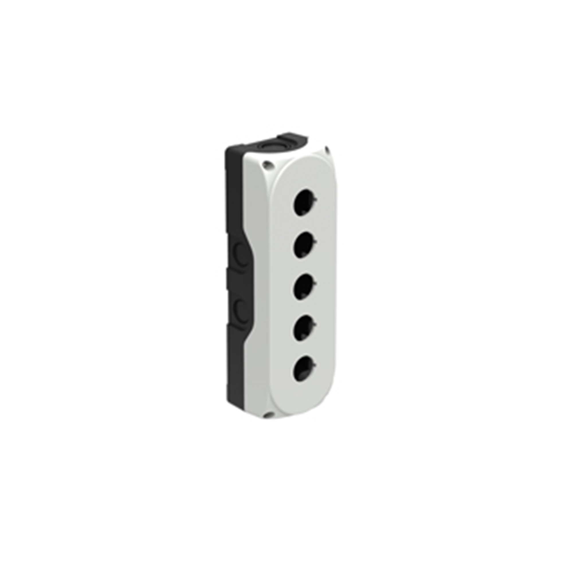 Caja Botonera 5 Perforaciones, 22mm, Gri LPZP5A8 — Lovato — Lovato