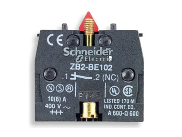 Contacto 1NC Para Caja Colgante ZB2BE102 — Schneider Electric — Schneider Electric