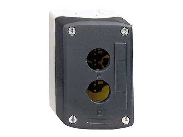 Caja Vacia 2 Perforaciones XALD02 — Schneider Electric — Schneider Electric