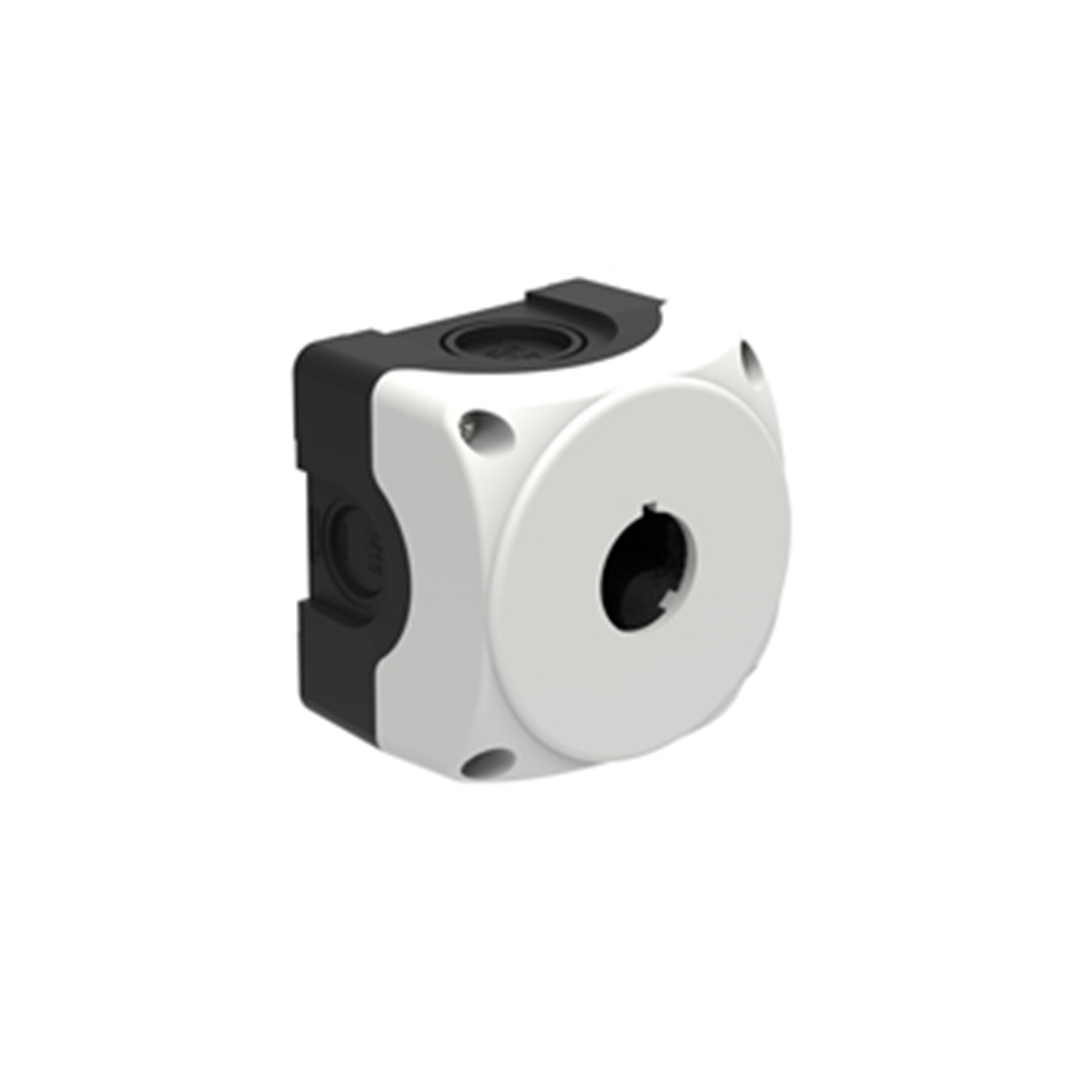 Caja Botonera 1PERF 22mm Gris IP67 Polic LPZP1A8 — Lovato — Lovato