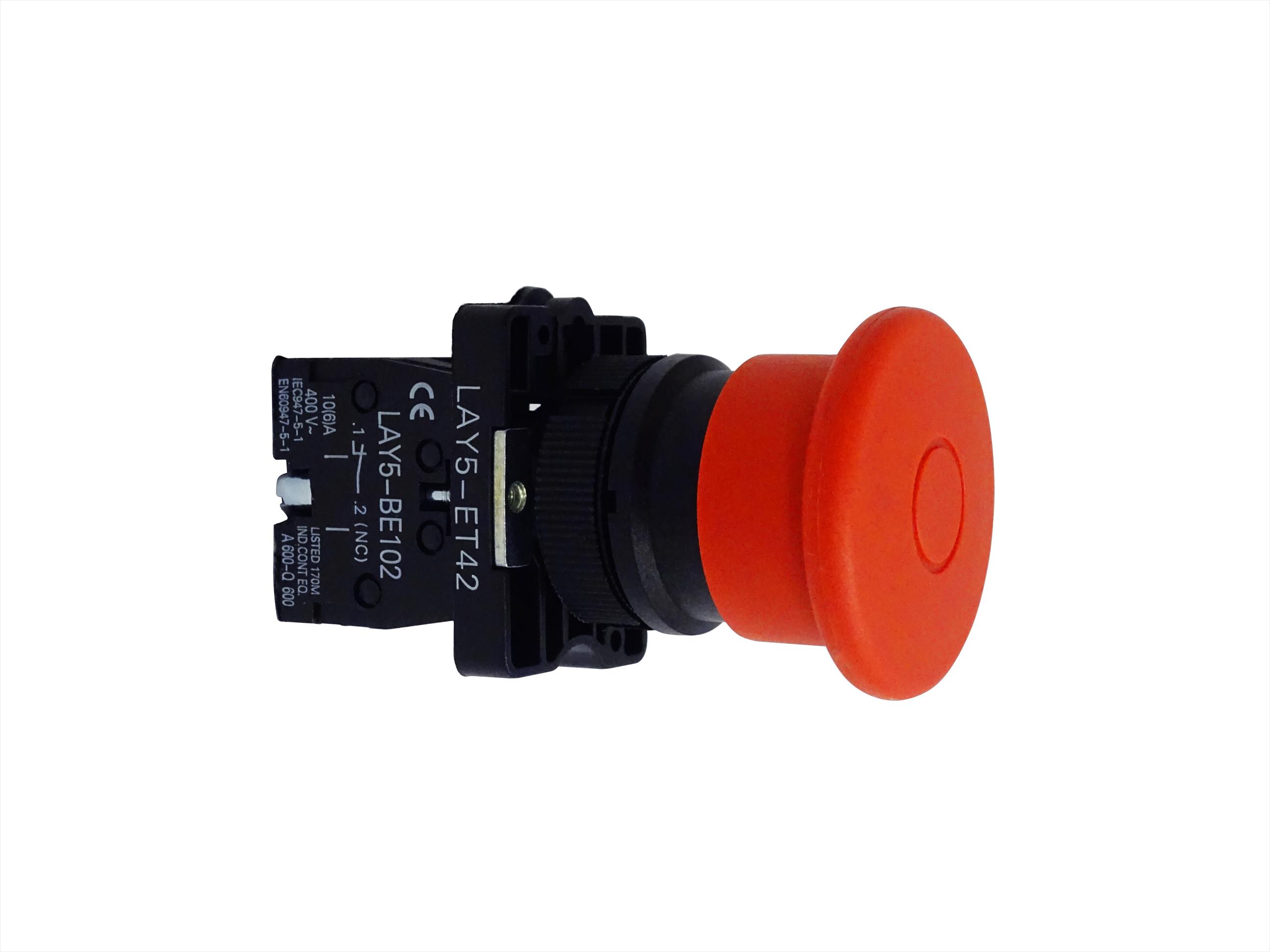Pulsador Armado Emerg Traccion 40mm 1NC 2702434 — FNX — FNX