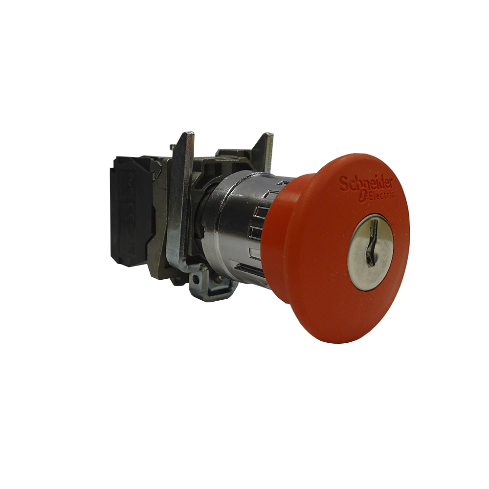 Parada Emergencia Arm Seta Llave RO22mmN XB4BS9442 — Schneider Electric — Schneider Electric
