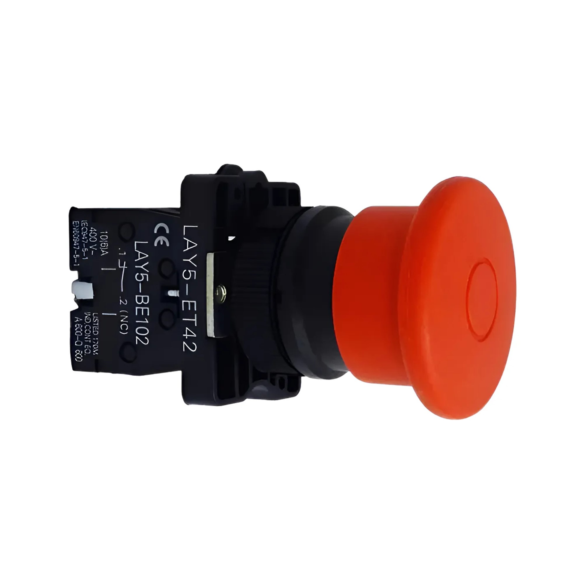 Pulsador Armado Emerg Rotacion 40mm 1NC 2702634 — FNX — FNX