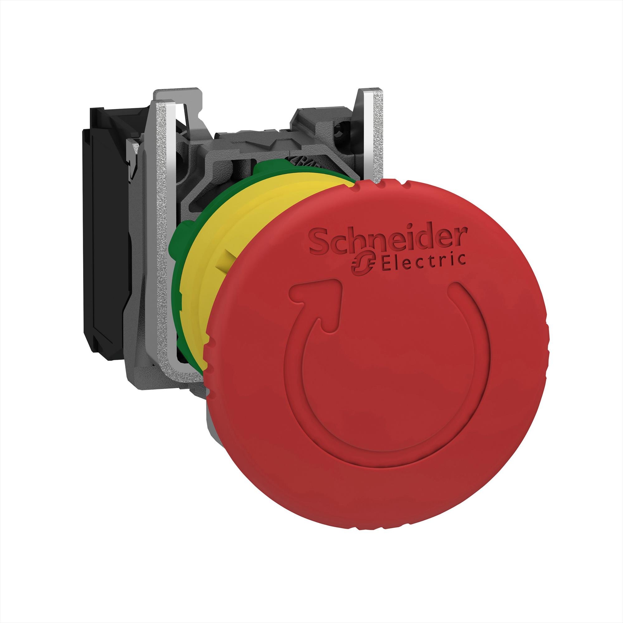 Parada de Emergencia con Seta Giratoria 22mm XB4BS8442 — Schneider Electric — Schneider Electric