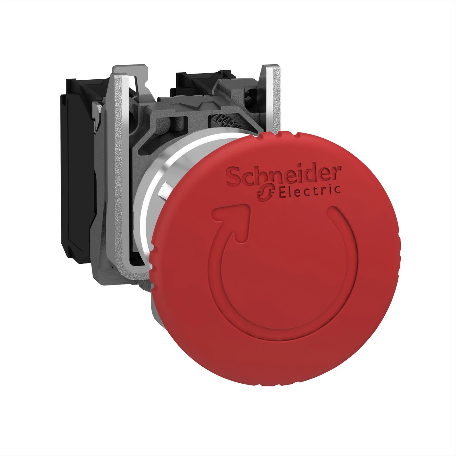 Parada Emergencia 1/4 Giro 2NC Trig XB4BS8444 — Schneider Electric — Schneider Electric