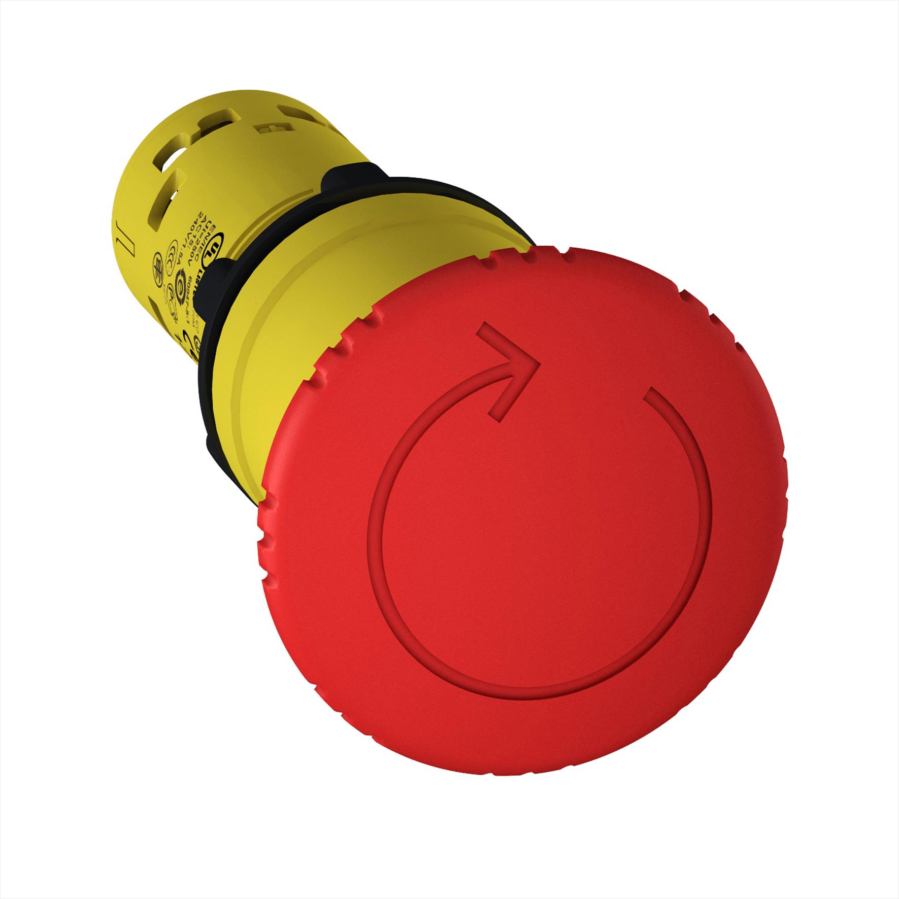 Parada Emergencia Monoblock 22mm Gir/des XB7NS8442 — Schneider Electric — Schneider Electric
