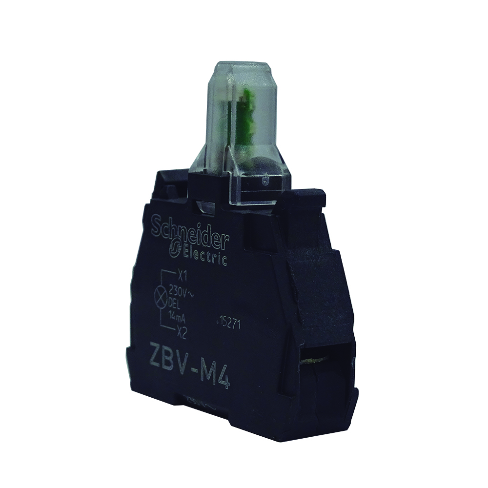 Bloque LED Ro 230VAC P/XB4-XB5 ZBVM4 — Schneider Electric — Schneider Electric
