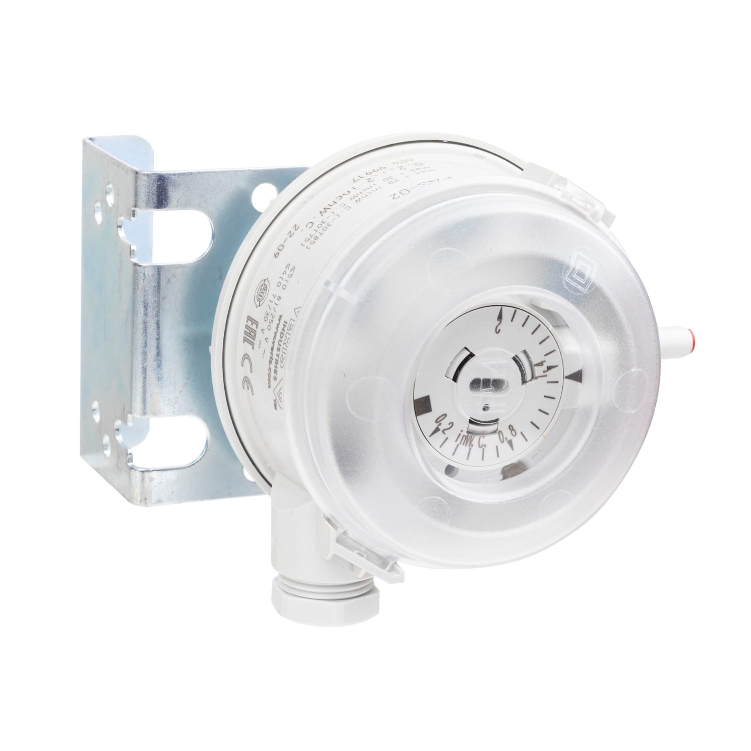 Interruptor de Presion de Aire 0.2-2 In Wc PAS02 — Schneider Electric — Schneider Electric