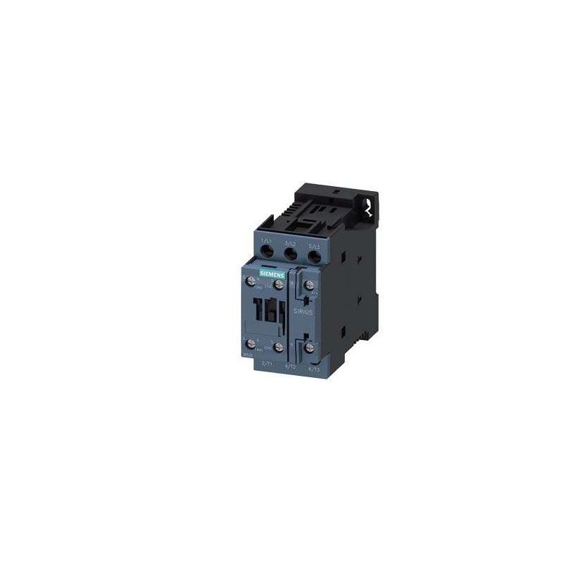 Contactor 32A bobina 400V 1NA+1NC 3RT2027-1NF30 Siemens — Siemens