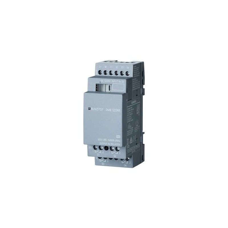 Logo DM8 12/24R Exp. Module 6ED1055-1MB00-0BA2 — Siemens — Siemens