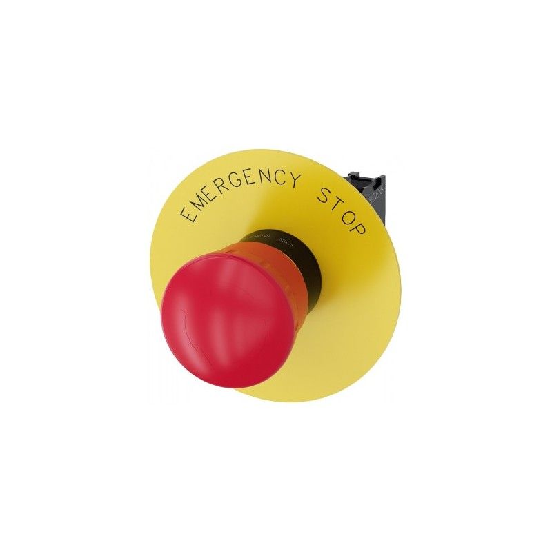 Pulsador Para Emerg 22mm Plast Ro 1NC B/torn 3SU1100-1HB20-1CG0 — Siemens — Siemens